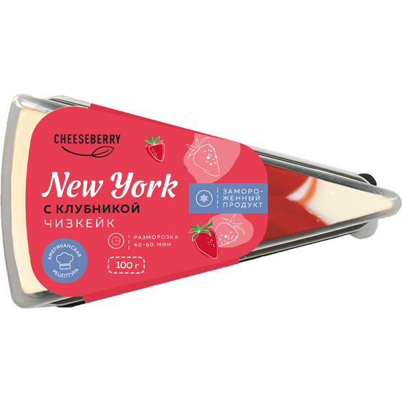 "CHEESEBERRY" чизкейк New York с клубникой "CHEESEBERRY" чизкейк New York с клубникой